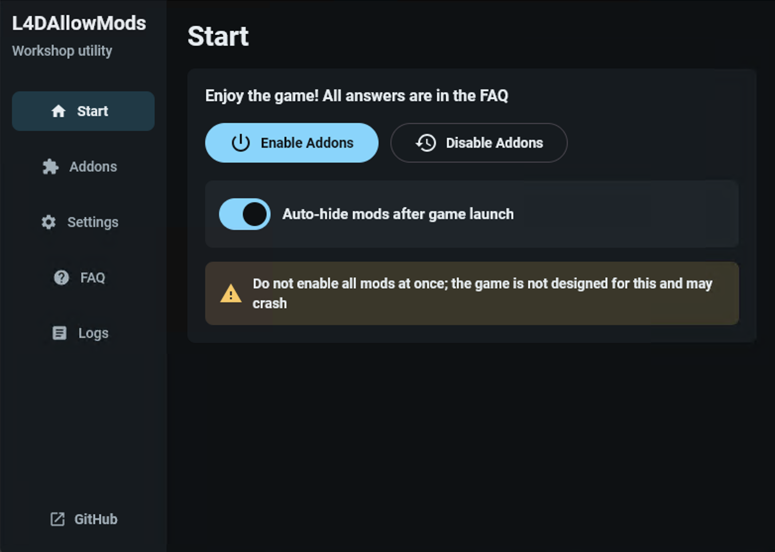 L4D Allow Mods - addon restriction bypass for Left 4 Dead 2